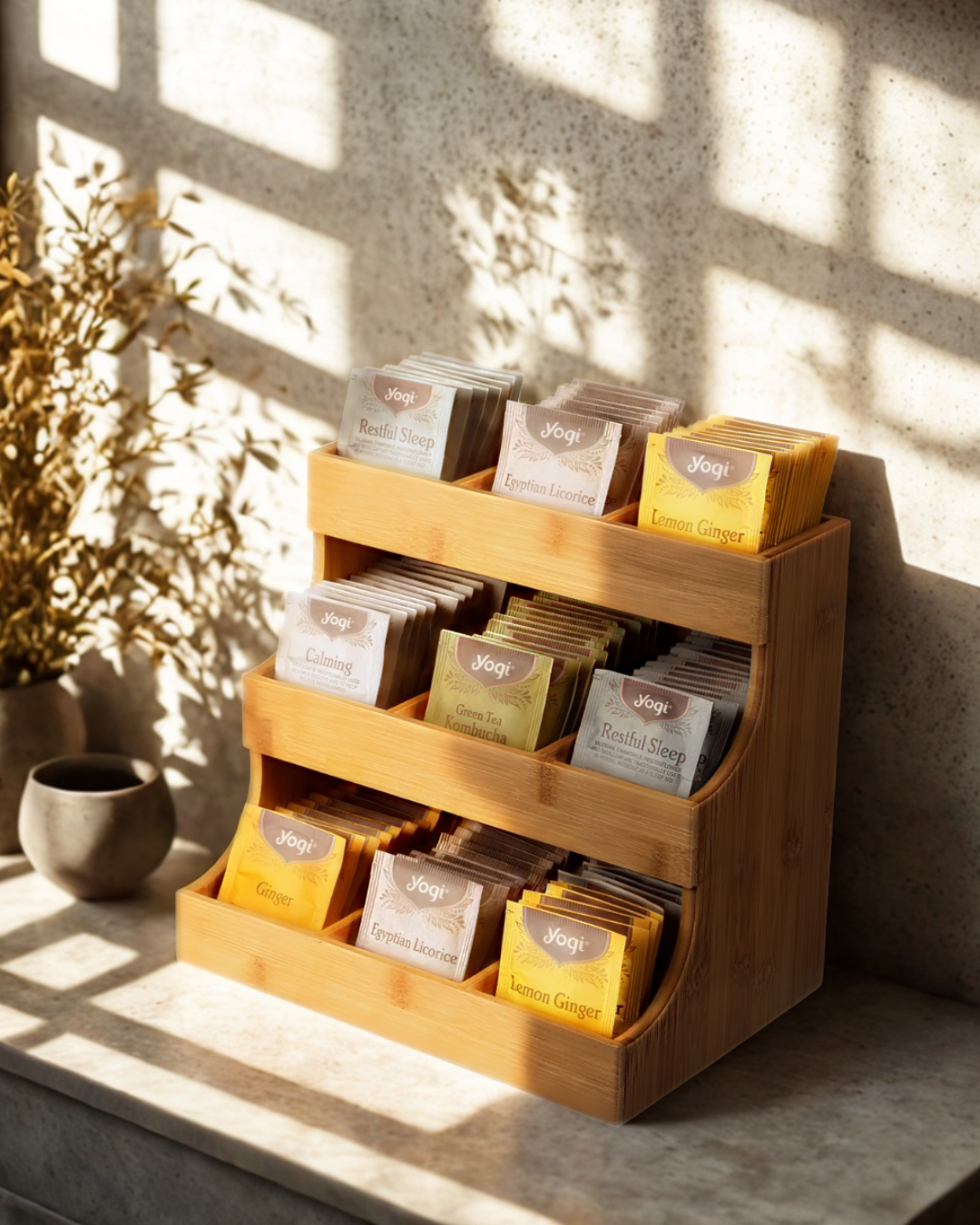 tea organizer tea box tea storage