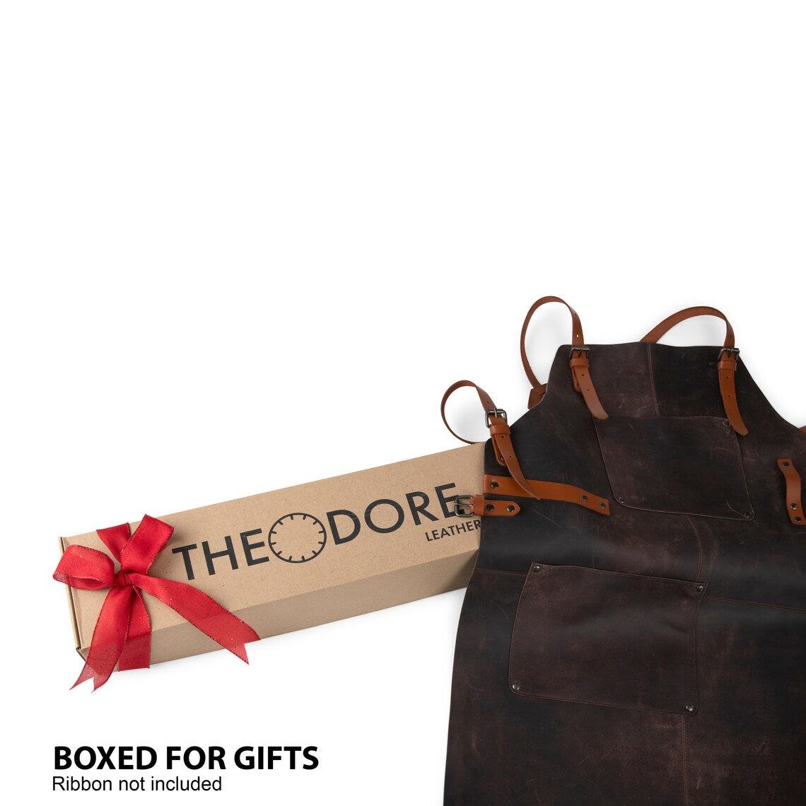 Premium Top Grain Leather Apron