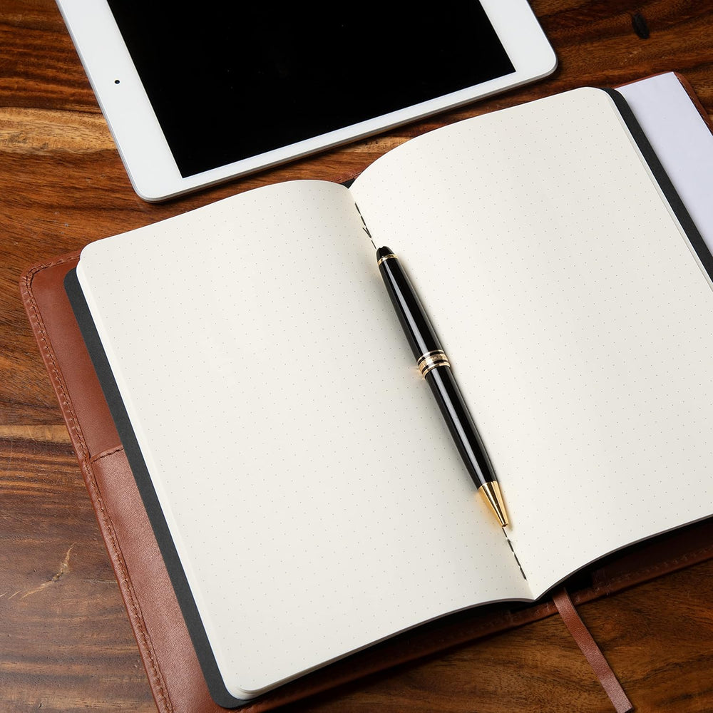 
                  
                    A5 Cognac Brown Journal Cover and Padfolio
                  
                