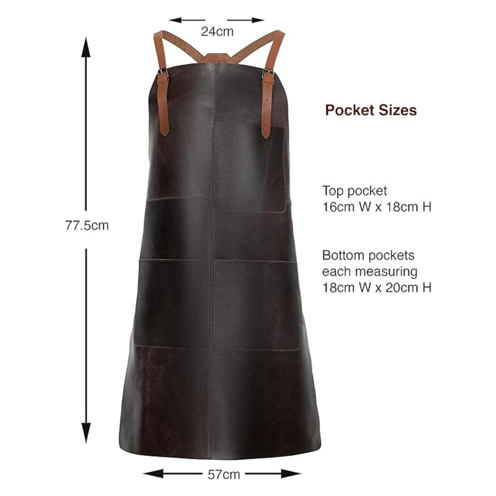 
                  
                    Brown Leather Apron
                  
                