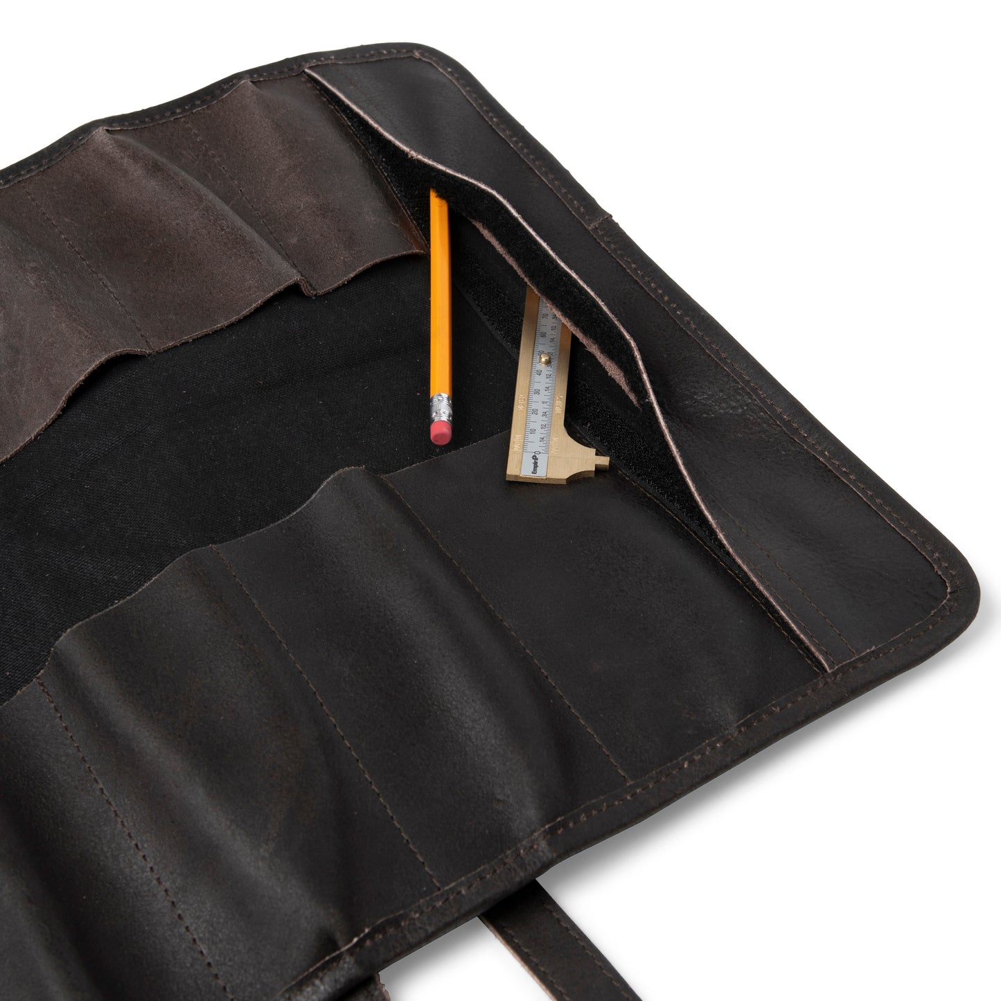 leather tool  roll with 18 slots